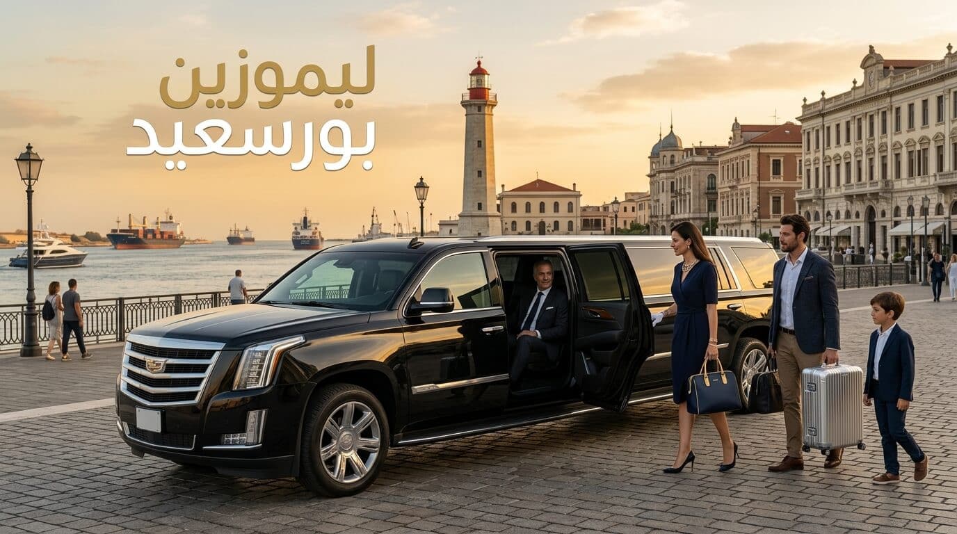 ليموزين بورسعيد خدمة احترافية ورحلات مريحة إلى جميع المحافظات