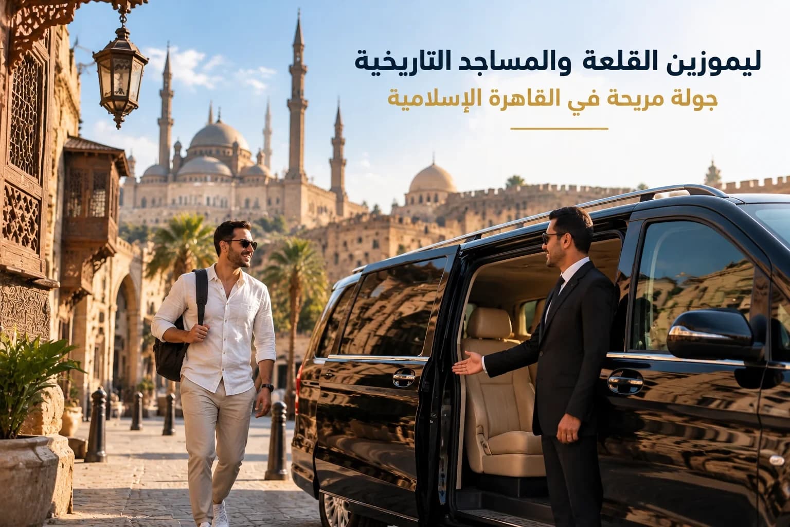 ليموزين القلعة والمساجد التاريخية | جولة مريحة في القاهرة الإسلامية